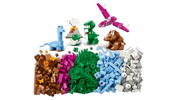 LEGO Classic: Dinossauros Criativos, 450 Pe&ccedil;as (11041) image number 2