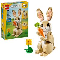 LEGO Creator 3-em-1: Coelhinho Ador&aacute;vel, 326 Pe&ccedil;as (31162)