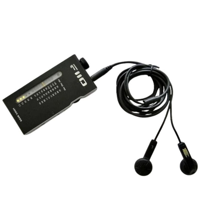 R&aacute;dio port&aacute;til com bateria FiiO RR11 Hi-Res Preto image number 3