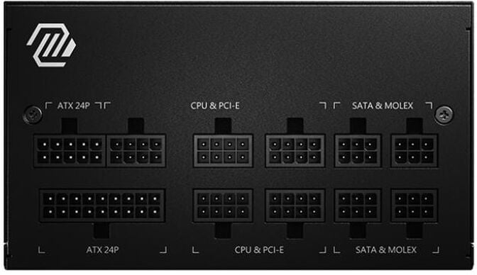 Fonte Modular MSI MAG A650GL 650W 80+Gold image number 1