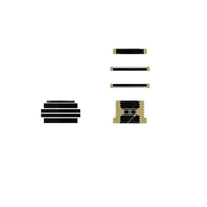 Thermal Grizzly DeltaMate Pass Through Preto image number 1