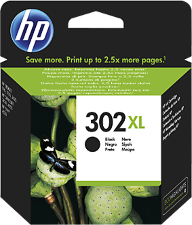 Tinteiro HP 302XL Preto image number 0