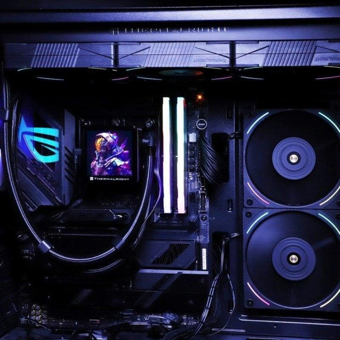 Water Cooler CPU AIO Thermalright Frozen Vision V2 ARGB Preto - 360mm image number 5