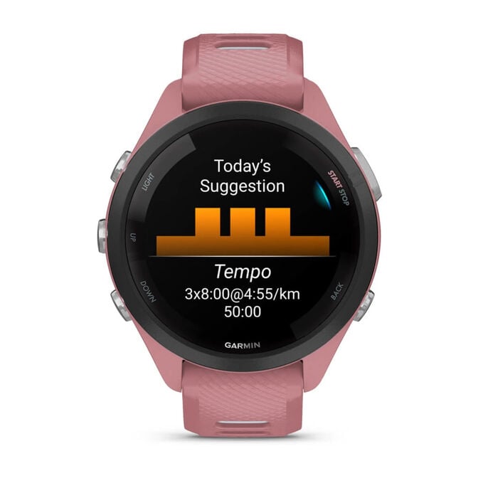Smartwatch Garmin Forerunner 265S 42mm Rosa/Branco image number 3