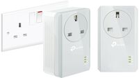 Powerline TP-Link TL-PA4010P KIT AV600 Homeplug AV Fast Ethernet Passthrough