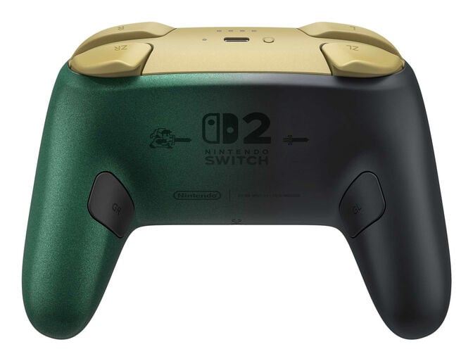 Gamepad Nintendo Switch 2 Pro Controller The Legend of Zelda 40th Anniversary Edition image number 1