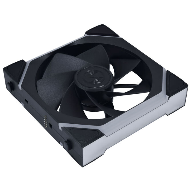 Ventoinha Lian Li UNI FAN SL120 FLEX Wireless Reverse Blade Preto 120mm (Pack 3) image number 2