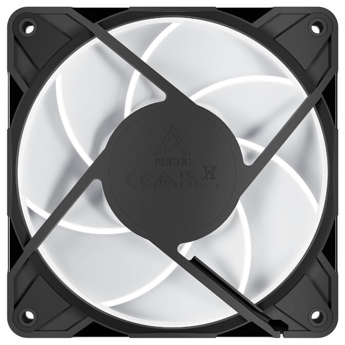 Ventoinha Arctic P12 PRO PWM PST Low Noise ARGB 120mm - Preto image number 4