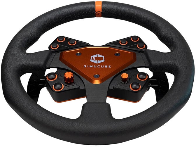 Volante Simucube Tahko Round - Laranja image number 1