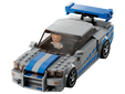 LEGO Speed Champions: Velocidade Furiosa Nissan Skyline GT-R (R34), 319 Pe&ccedil;as (76917) image number null