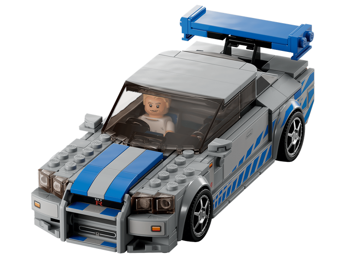 LEGO Speed Champions: Velocidade Furiosa Nissan Skyline GT-R (R34), 319 Pe&ccedil;as (76917) image number 5