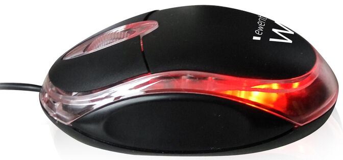Rato Ewent EW3174 1000DPI Preto image number 2