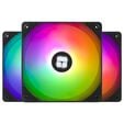 Ventoinha Thermalright TL-C12C-S ARGB PWM Preto 120mm (Pack 3) image number null