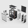 Caixa E-ATX Fractal Design Summit Black TG Light Tint image number null