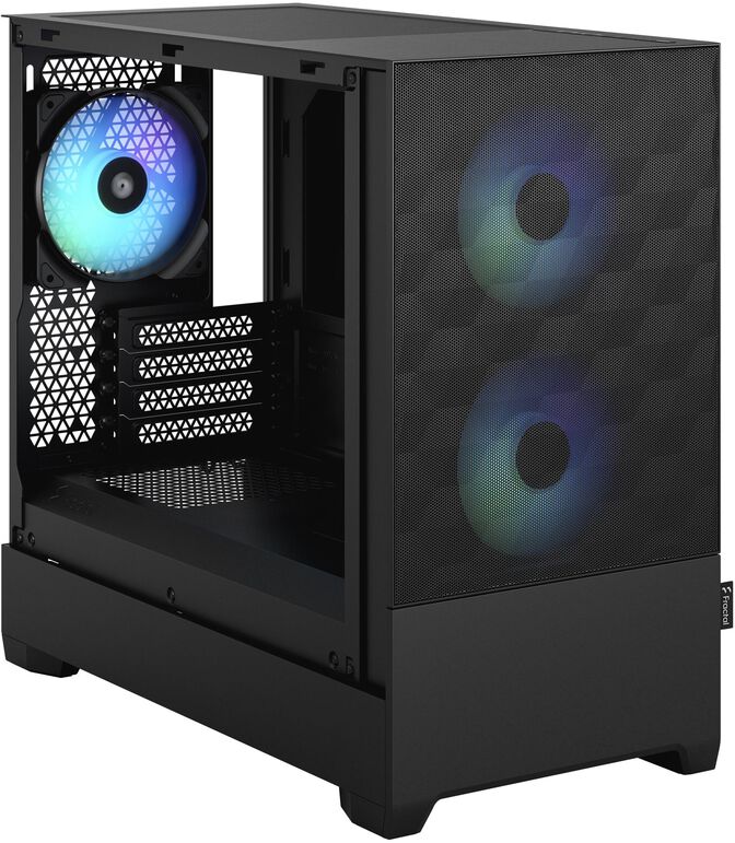 Caixa Micro-ATX Fractal Design Pop Mini Air RGB Black TG Clear Tint image number 6