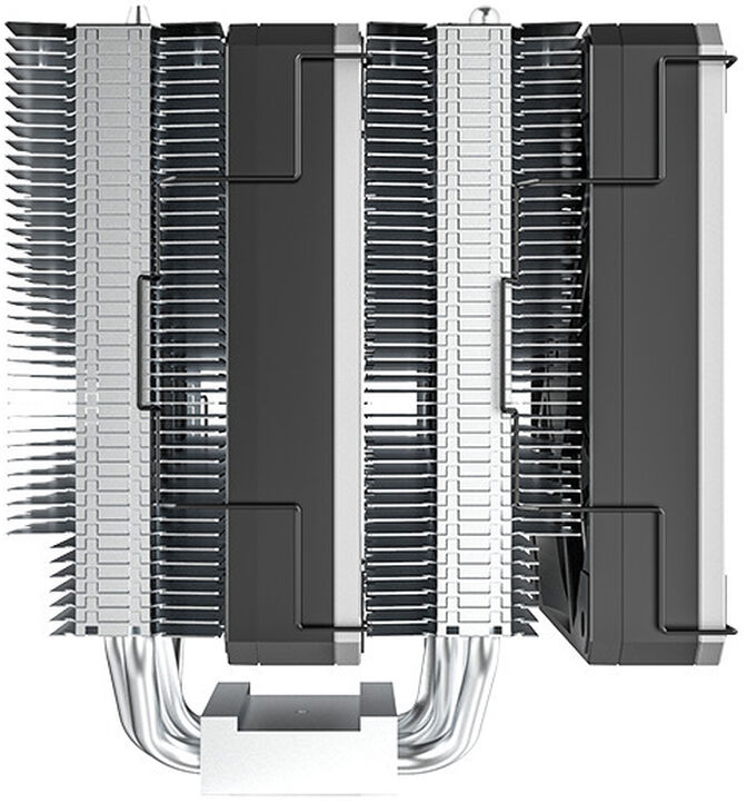 Cooler CPU Montech Metal DT24 Base 2x120mm image number 2