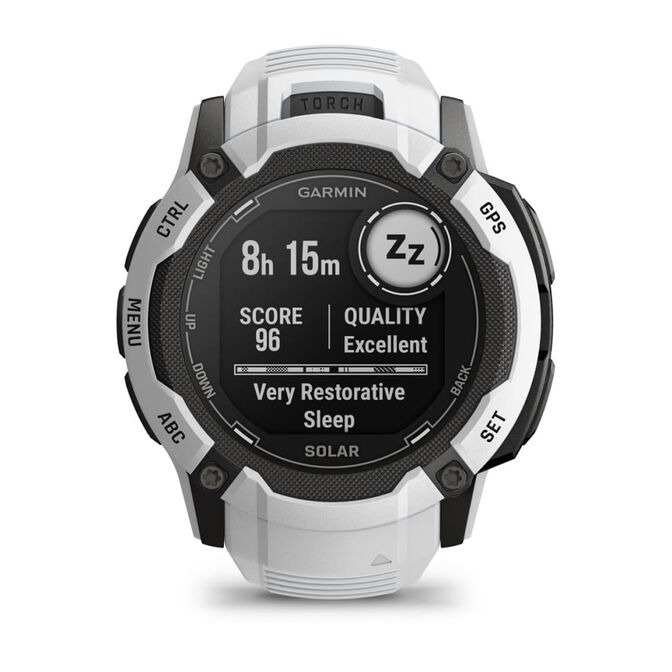 Smartwatch Garmin Instinct 2X Solar 50mm Branco image number 10