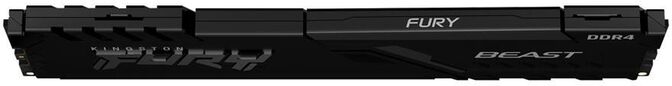 Kingston 16GB DDR4 3200MHz FURY Beast Preto 1R CL16 image number 2