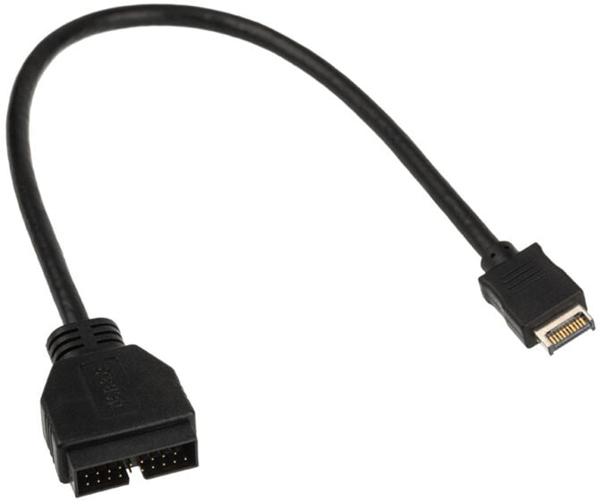 Cabo Adaptador Kolink USB 3.1 Tipo C para USB 3.0 Interno - 25cm Preto image number 1