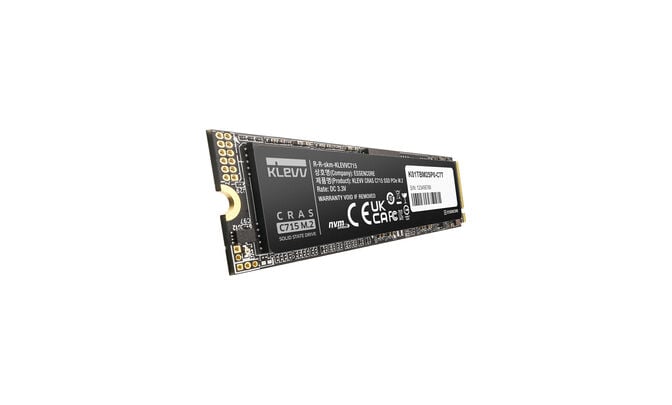 SSD KLEVV CRAS C715 Gen3 512GB M.2 NVMe 2280 (3200/2000MB/s) image number 8