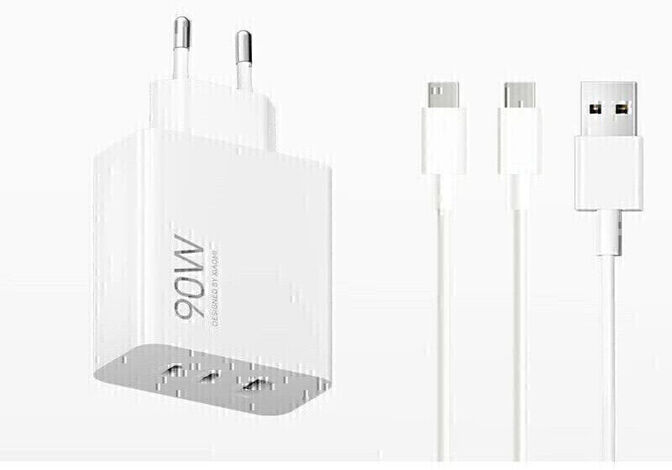 Carregador Xiaomi 90W HyperCharge 3 Portos image number 2