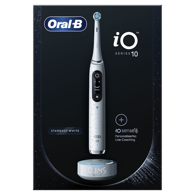 Escova de Dentes El&eacute;trica Oral-B iO Series 10 Stardust White image number 3