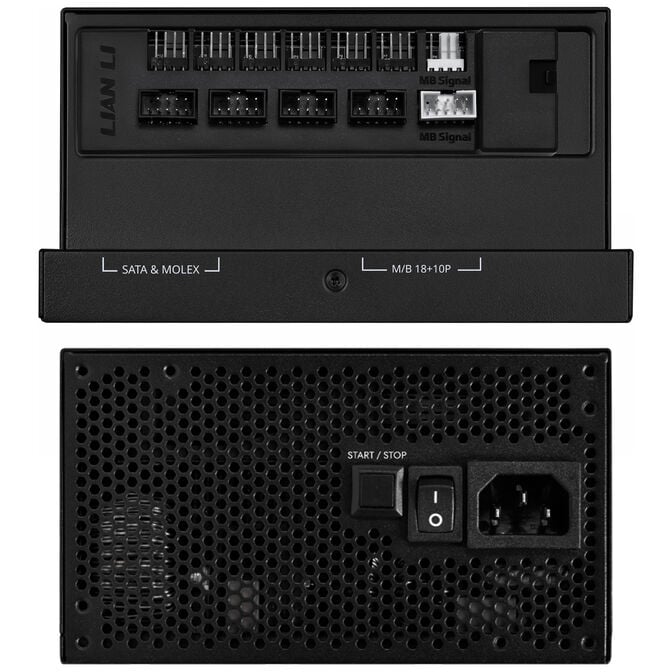 Fonte Modular Lian Li Edge Gold V2 1000W 80+ Gold Preto (C/Hub) image number 5