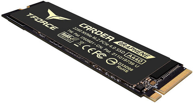 SSD Team Group T-Force Cardea A440 HS 2TB Gen4 M.2 NVMe (7000/6900MB/s) image number 4