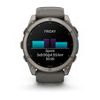Smartwatch Garmin Fenix 9 Sapphire Titanium 51mm Cinzento image number null