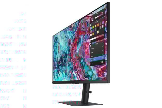 Monitor Samsung 27" S80PB IPS 4K 60Hz 5ms Flicker Free HDR10 image number 6