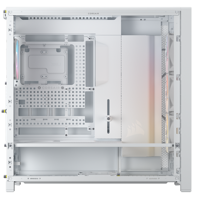 Caixa E-ATX Corsair Frame 5000D RS ARGB Airflow Branca Vidro Temperado image number 4