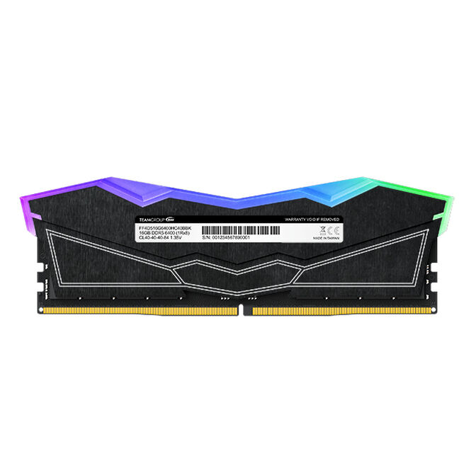 Team Group Kit 32GB (2 x 16GB) DDR5 5600MHz Delta RGB Preto CL32 image number 6