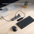Hub Nanocable USB-C+USB-A/M para 4xUSB-A + 3xUSB-C 3.0 + USB-C 5V image number null