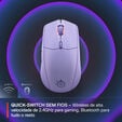 Rato Steelseries Rival 3 Wireless/Bluetooth Gen2 Lavanda image number null
