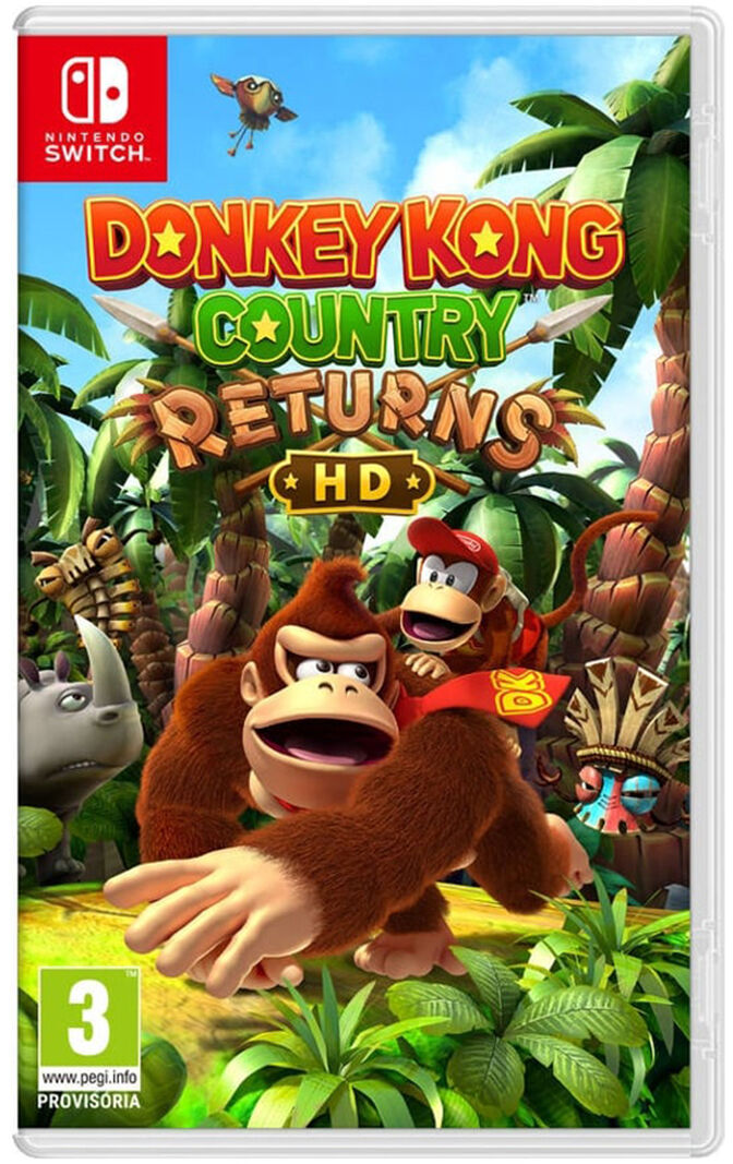 Jogo Nintendo Donkey Kong Country Returns HD image number 0
