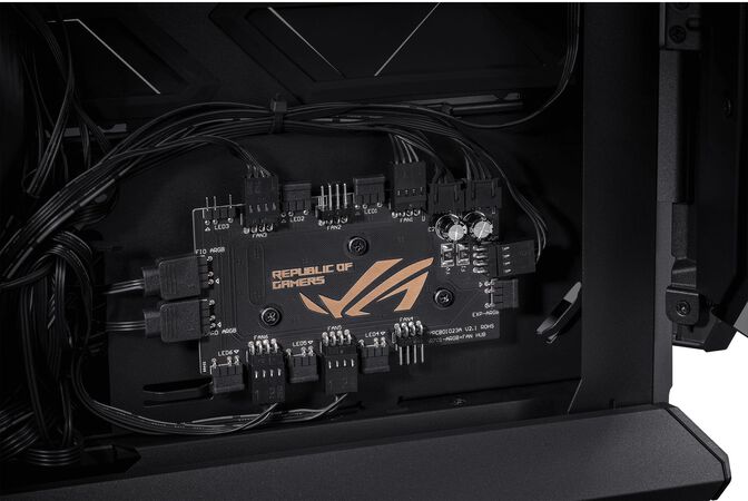 Caixa E-ATX Asus ROG Hyperion GR701 ARGB Preta image number 9