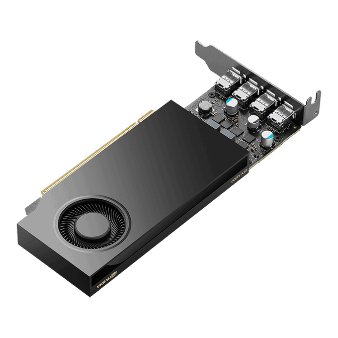 Gr&aacute;fica PNY NVIDIA RTX A1000 8GB GDDR6 LP (bulk) image number 3