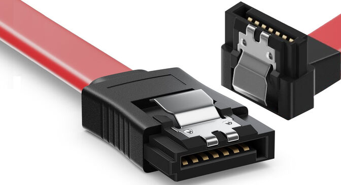 Cabo SATA Ewent 6Gbits SATA L-Type > L-Type 90&ordm; C/Clipe 75 CM image number 2