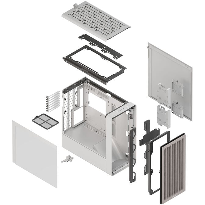 Caixa ATX HAVN BF 360 Branco image number 10
