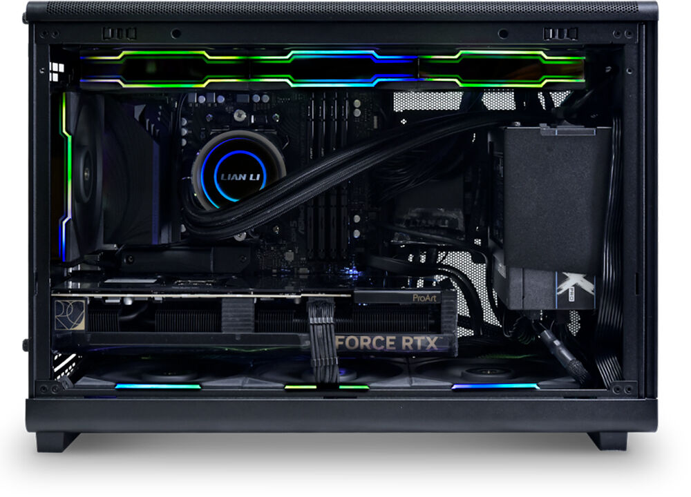 Caixa Micro-ATX Lian Li x Dan Cases A3 Preta Madeira