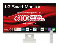 Monitor Smart LG MyView 27" 27U731SA IPS 4K 60Hz 5ms c/ webOS - Branco
