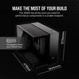 Caixa Micro-ATX Corsair 2500X Preta Vidro Temperado image number null