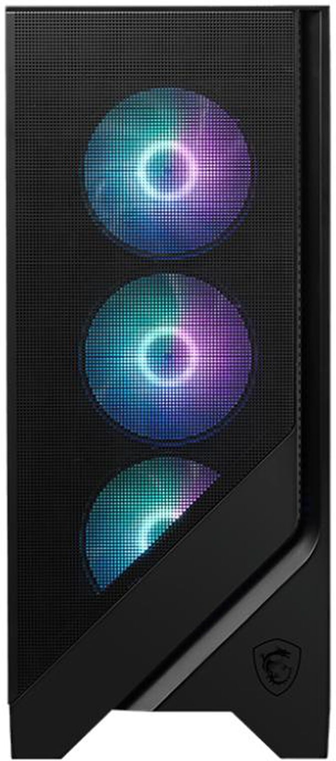 Caixa ATX MSI MAG FORGE 320R AIRFLOW ARGB Vidro Temperado Preta image number 2