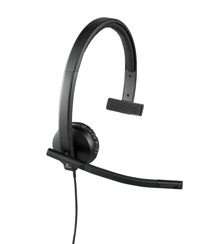 Headset Logitech H570e Mono USB Preto image number 1