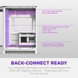 Caixa ATX NZXT H6 Branca Vidro Temperado image number null