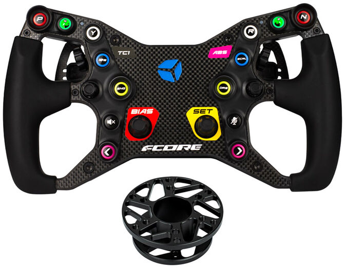 ** B Grade ** Volante Cube Controls F-CORE - 2+ Paddles + HUB Incluido image number 0
