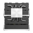 Cooler CPU Montech Metal DT24 Premium ARGB 2x120mm image number null