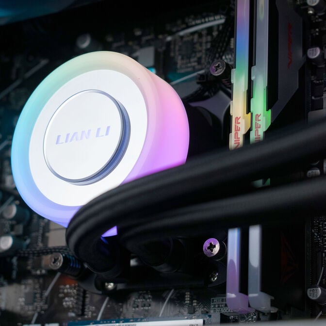 Computador AURA Gamer-PC Lian Li Ryzen 5 7500F 32GB DDR5 1TB RTX 5060 Ti 16GB WiFi W11 image number 4