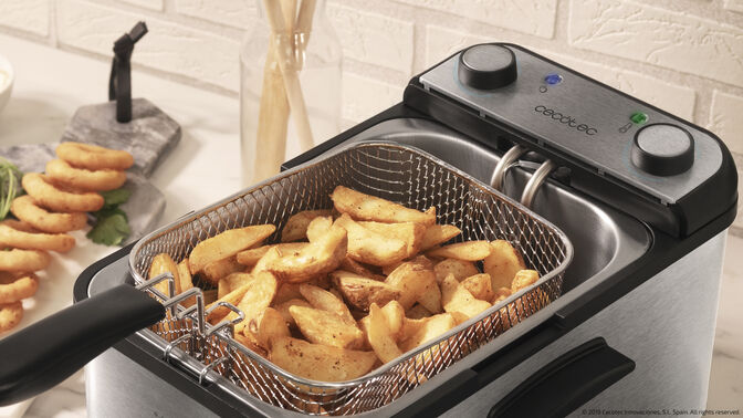 Fritadeira a &Oacute;leo Cecotec CleanFry Infinity 3000 3L 2400W Full Inox image number 9