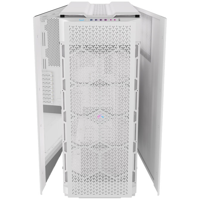 Caixa E-ATX Corsair 9000D RGB Airflow Branca Vidro Temperado image number 12